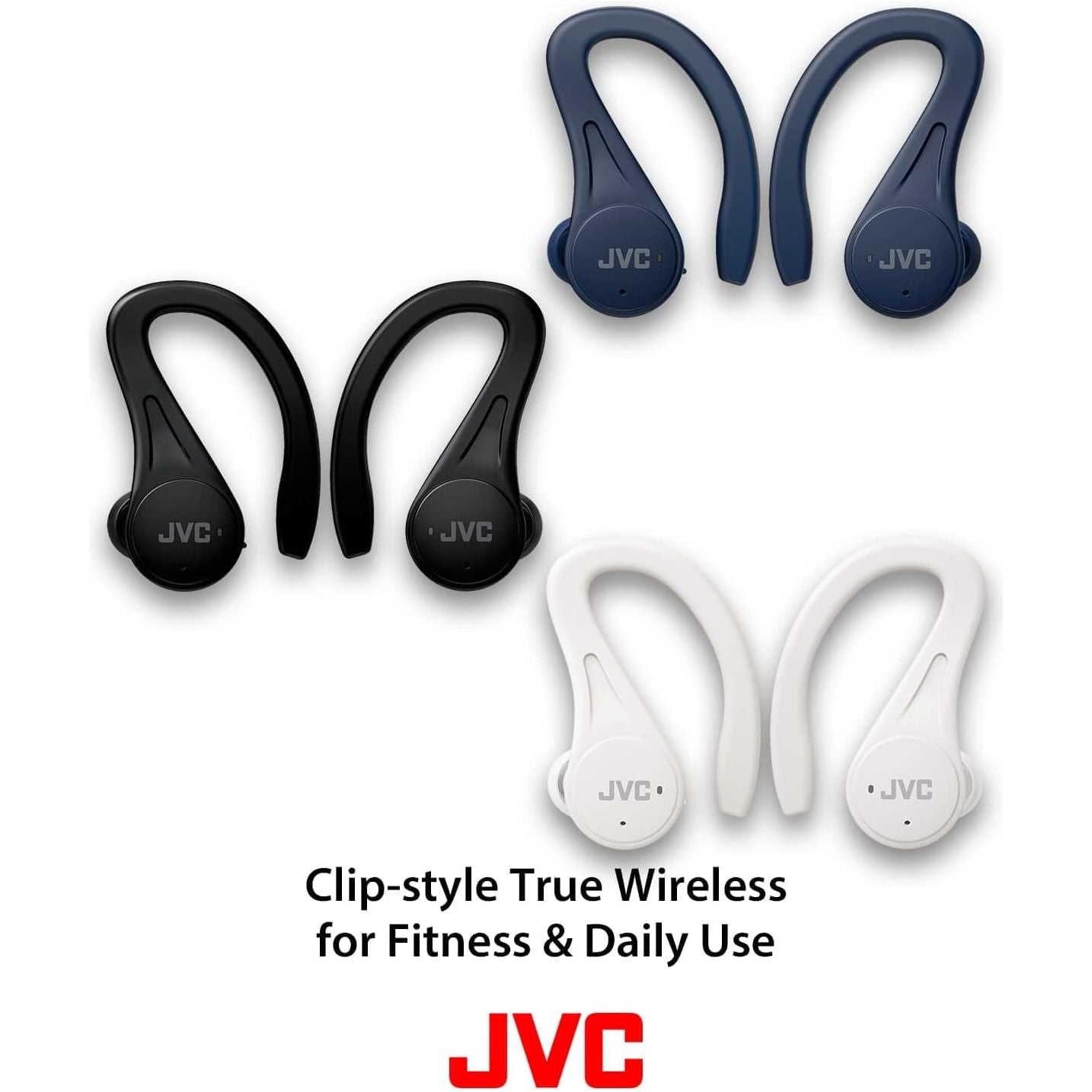 Buy JVC,JVC HA-EC25T Wireless Sports Bluetooth Earbuds (White) - Gadcet UK | UK | London | Scotland | Wales| Ireland | Near Me | Cheap | Pay In 3 | Earphones